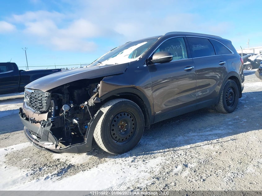Vin: 5xypgda53kg484058, lot: 2528967, kia sorento 20192