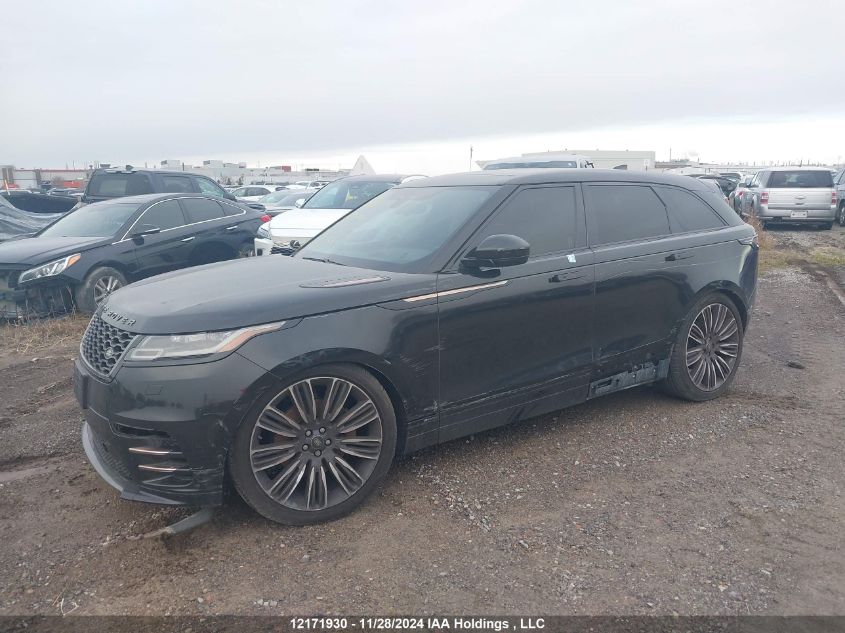 2020 Land Rover Range Rover Velar VIN: SALYM2EV0LA240907 Lot: 12171930