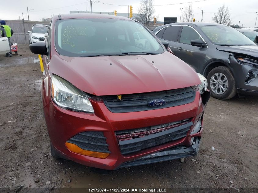 2014 Ford Escape S VIN: 1FMCU0F76EUC25430 Lot: 12172074