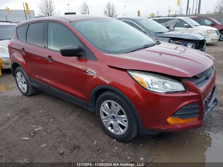 2014 Ford Escape S VIN: 1FMCU0F76EUC25430 Lot: 12172074