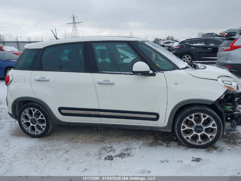 2014 Fiat 500L Trekking VIN: ZFBCFADH8EZ026126 Lot: 12172305