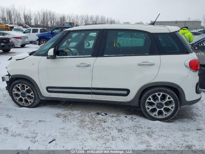 2014 Fiat 500L Trekking VIN: ZFBCFADH8EZ026126 Lot: 12172305