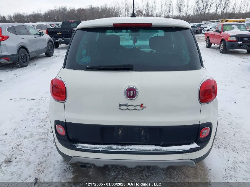 2014 Fiat 500L Trekking VIN: ZFBCFADH8EZ026126 Lot: 12172305