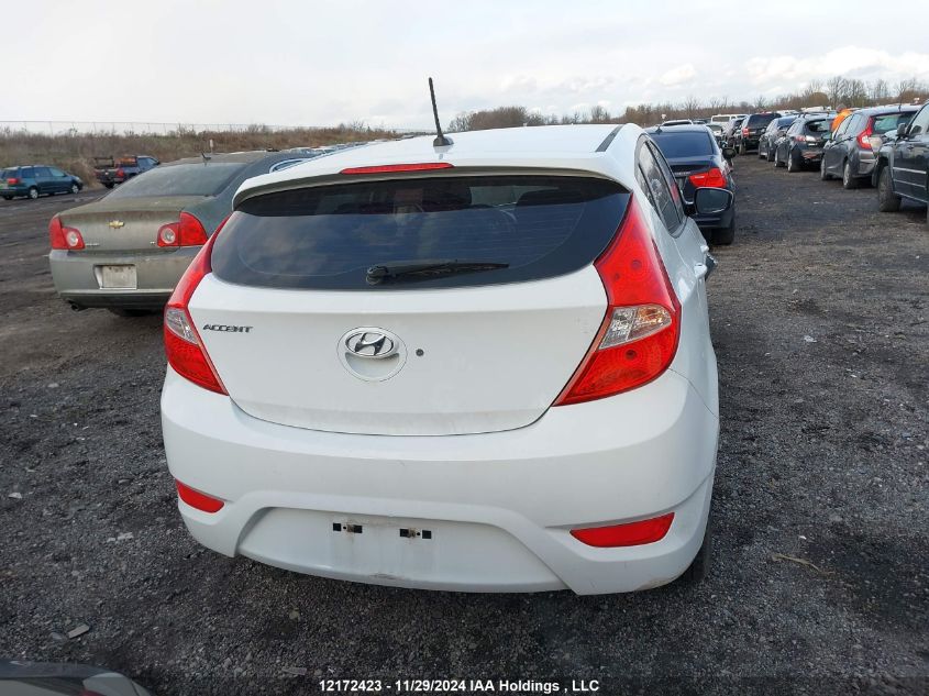 2016 Hyundai Accent Se VIN: KMHCT5AE9GU275375 Lot: 12172423