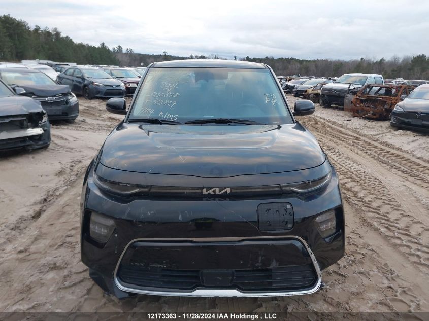 2023 Kia Soul Ev VIN: KNDJ33A17P7030828 Lot: 12173363