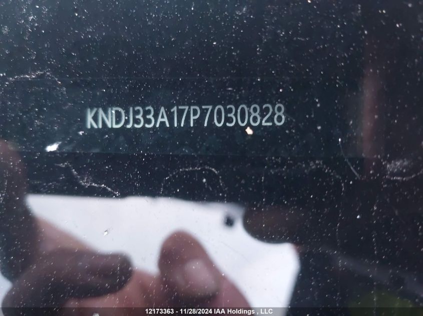 2023 Kia Soul Ev VIN: KNDJ33A17P7030828 Lot: 12173363