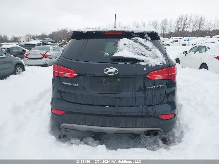 2013 Hyundai Santa Fe VIN: 5XYZU3LAXDG041625 Lot: 12173490