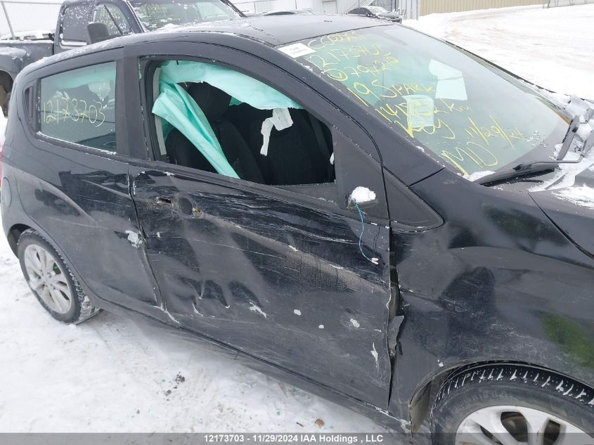 2019 Chevrolet Spark VIN: KL8CD6SA5KC797219 Lot: 12173703