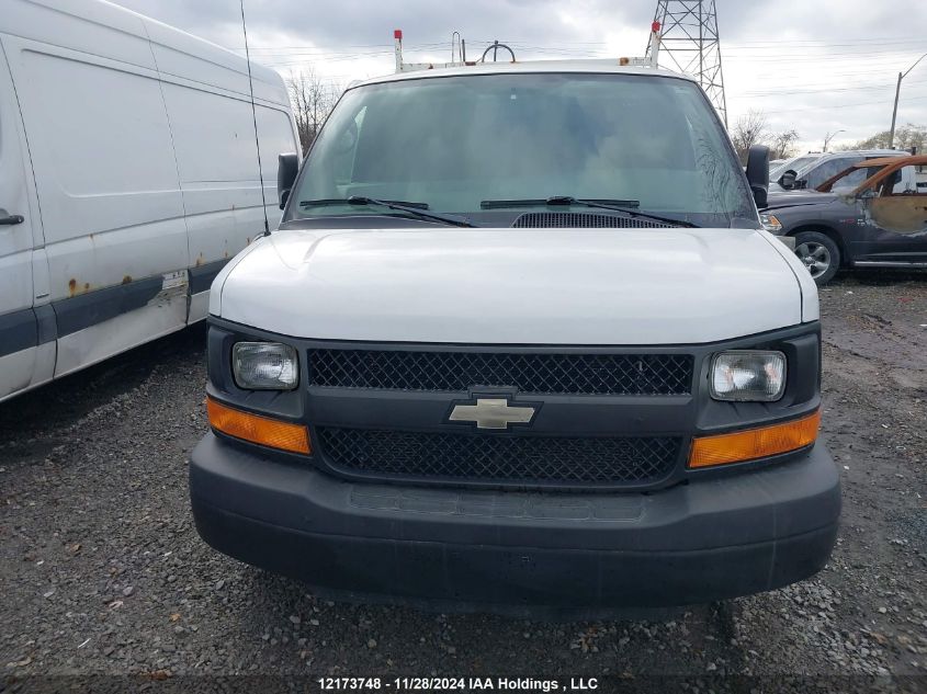 2013 Chevrolet Express 1500 Work Van VIN: 1GCSGAFX6D1110758 Lot: 12173748