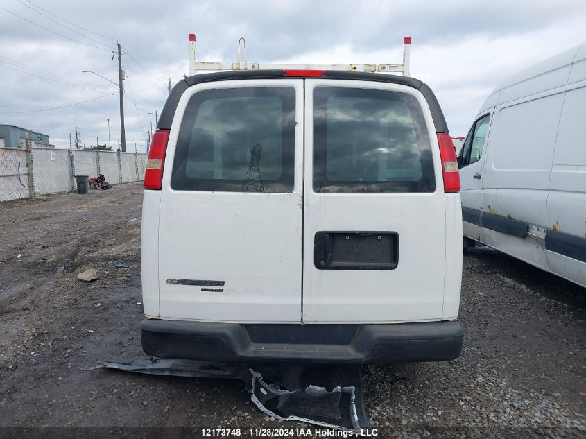 2013 Chevrolet Express 1500 Work Van VIN: 1GCSGAFX6D1110758 Lot: 12173748