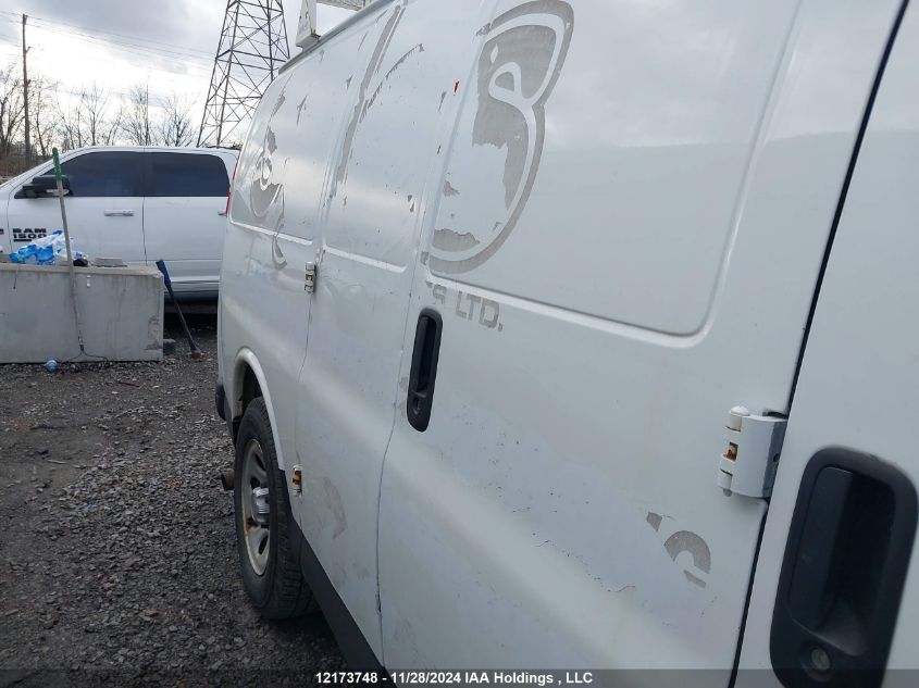 2013 Chevrolet Express 1500 Work Van VIN: 1GCSGAFX6D1110758 Lot: 12173748