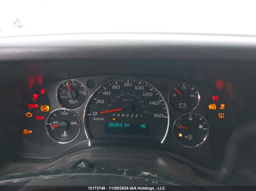 2013 Chevrolet Express 1500 Work Van VIN: 1GCSGAFX6D1110758 Lot: 12173748