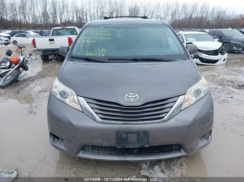 2015 Toyota Sienna VIN: 5TDKK3DC2FS608245 Lot: 12174309