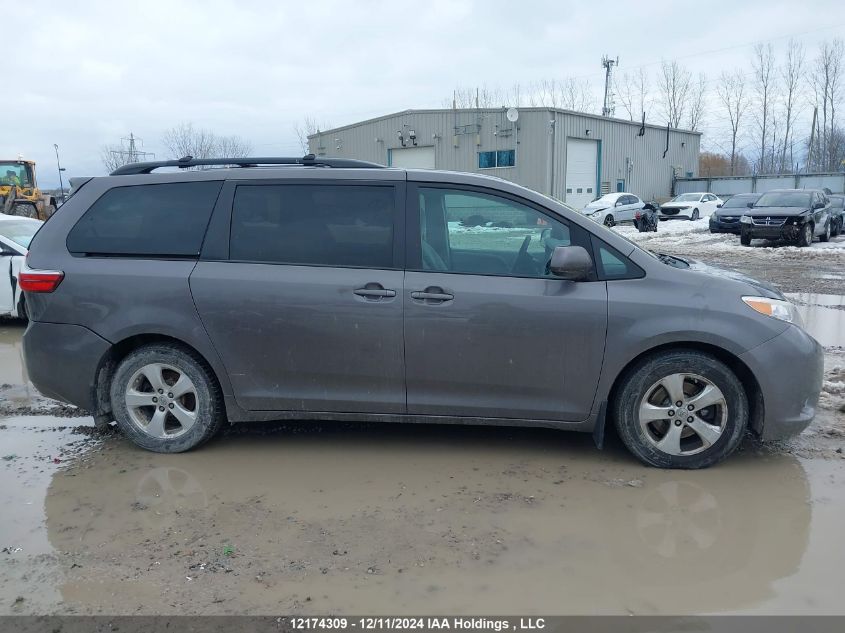 2015 Toyota Sienna VIN: 5TDKK3DC2FS608245 Lot: 12174309