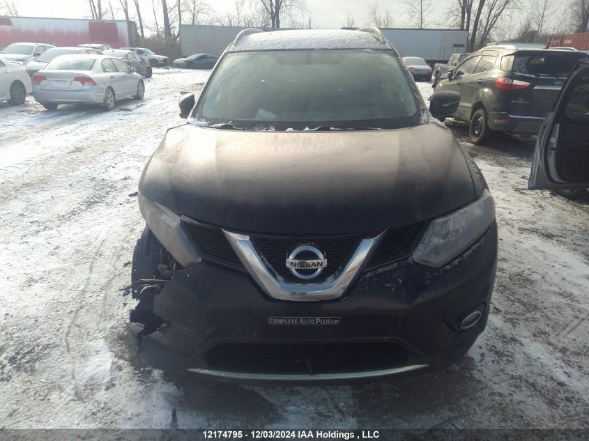 2015 Nissan Rogue VIN: 5N1AT2MT9FC907635 Lot: 12174795