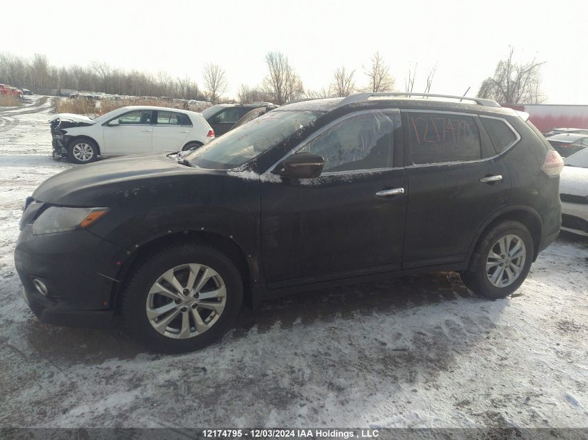 2015 Nissan Rogue VIN: 5N1AT2MT9FC907635 Lot: 12174795