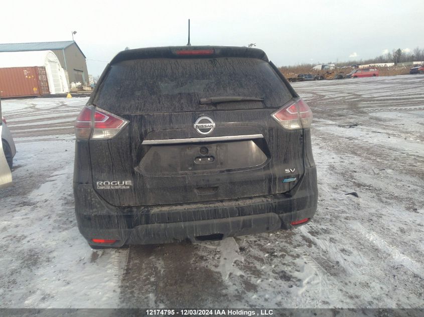 2015 Nissan Rogue VIN: 5N1AT2MT9FC907635 Lot: 12174795