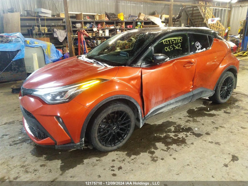 Vin: jtnkhmbx9l1065362, lot: 2533357, toyota c-hr limited 20202