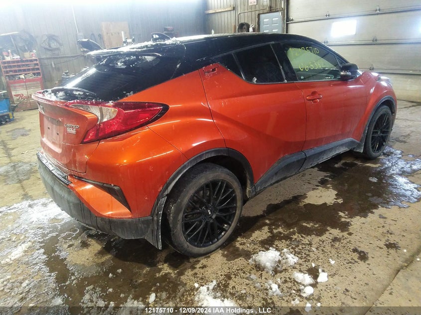 Vin: jtnkhmbx9l1065362, lot: 2533357, toyota c-hr limited 20204