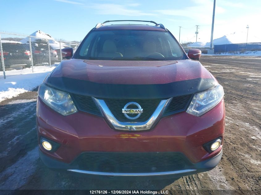 2015 Nissan Rogue VIN: 5N1AT2MV3FC911004 Lot: 12176126