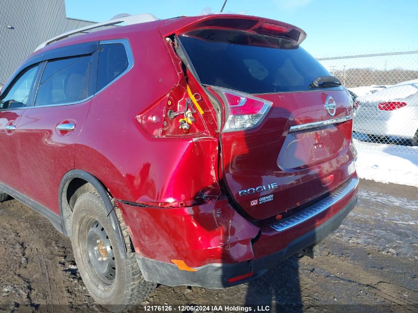 2015 Nissan Rogue VIN: 5N1AT2MV3FC911004 Lot: 12176126