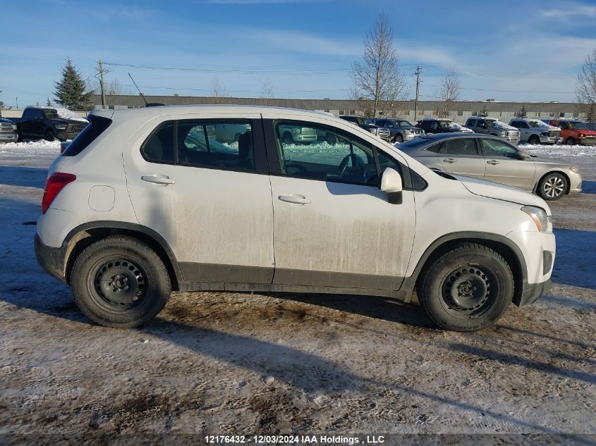 2016 Chevrolet Trax VIN: 3GNCJKSB5GL189981 Lot: 12176432