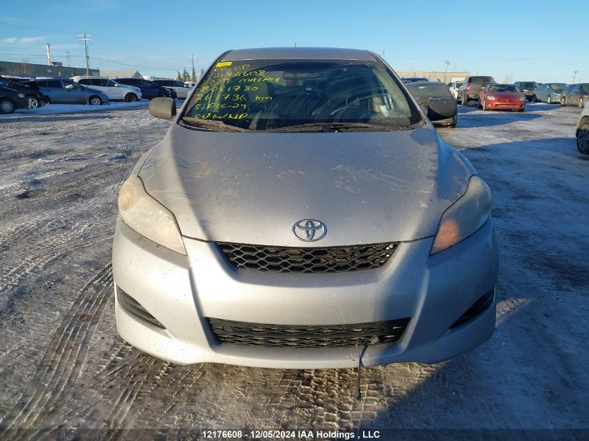 2009 Toyota Matrix VIN: 2T1KU40E09C081780 Lot: 12176608