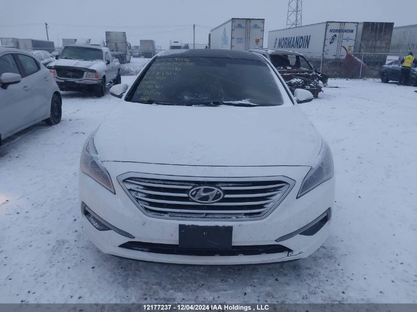 2017 Hyundai Sonata Se VIN: 5NPE24AF2HH589612 Lot: 12177237