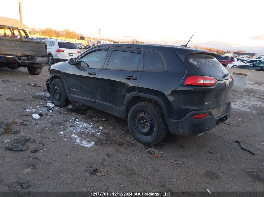 Vin: 1c4pjmas3gw138822, lot: 2535556, jeep cherokee sport 20163