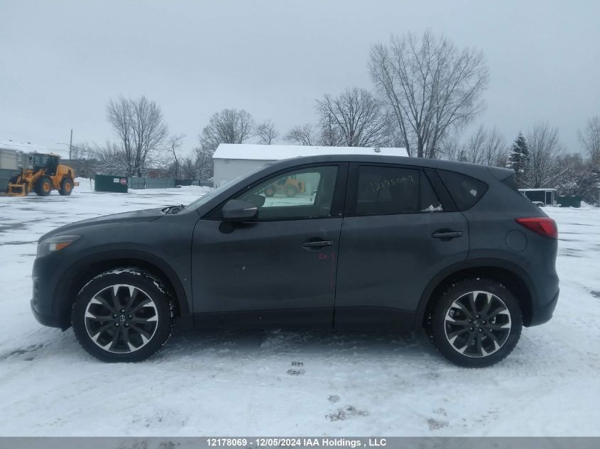 2016 Mazda Cx -5 Gt 4Dr Awd VIN: JM3KE4DY3G0624510 Lot: 12178069