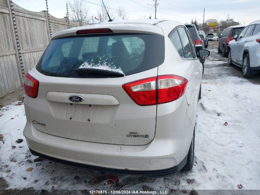 2013 Ford C-Max Hybrid Sel VIN: 1FADP5BU5DL500465 Lot: 12178975