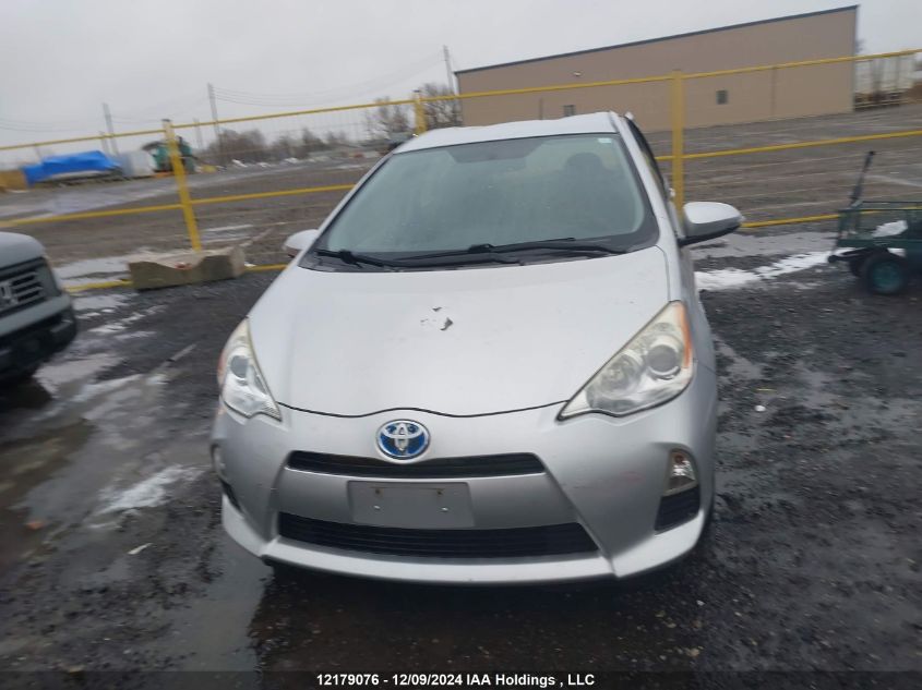 2013 Toyota Prius C Technology VIN: JTDKDTB31D1543184 Lot: 12179076