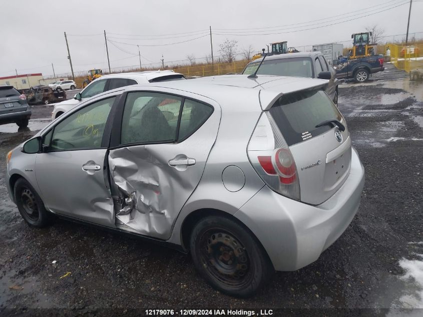 2013 Toyota Prius C Technology VIN: JTDKDTB31D1543184 Lot: 12179076