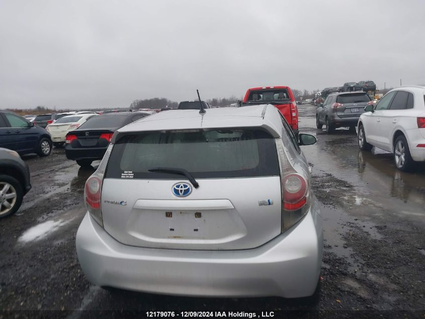 2013 Toyota Prius C Technology VIN: JTDKDTB31D1543184 Lot: 12179076