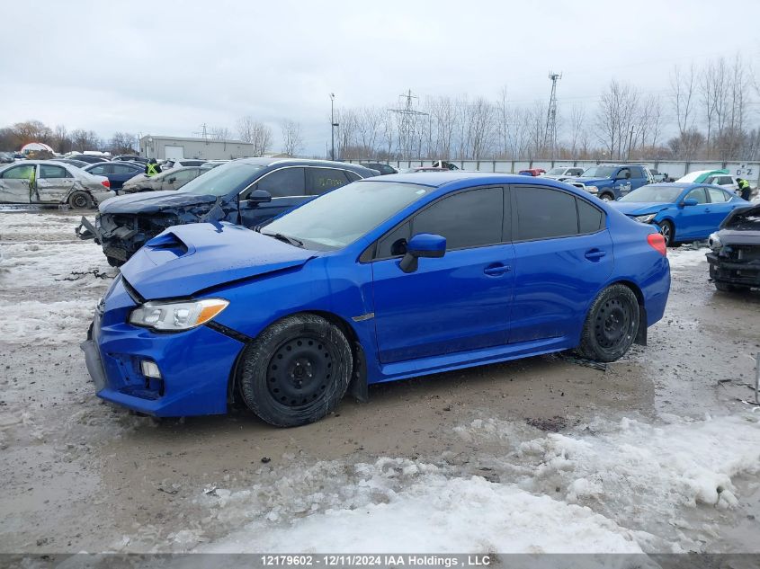 2018 Subaru Wrx VIN: JF1VA1A68J9801421 Lot: 12179602