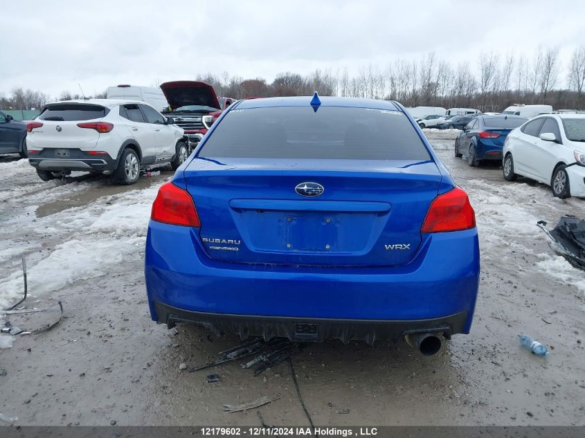 2018 Subaru Wrx VIN: JF1VA1A68J9801421 Lot: 12179602