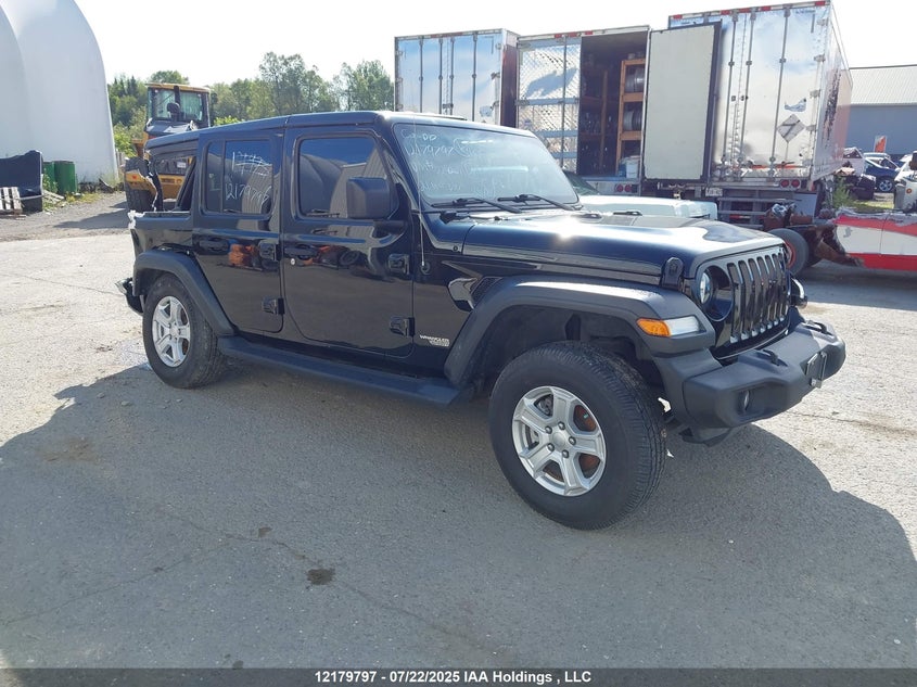 1C4HJXDN1MW729061 2021 Jeep Wrangler Unlimited Sport auction photo 1