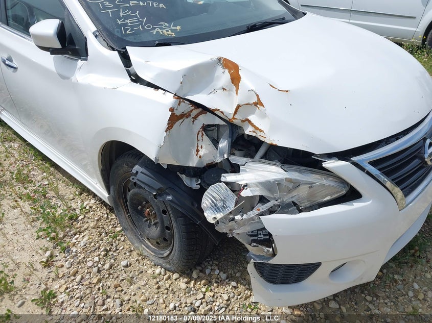 2013 Nissan Sentra VIN: 3N1AB7AP2DL736162 Lot: 12180183
