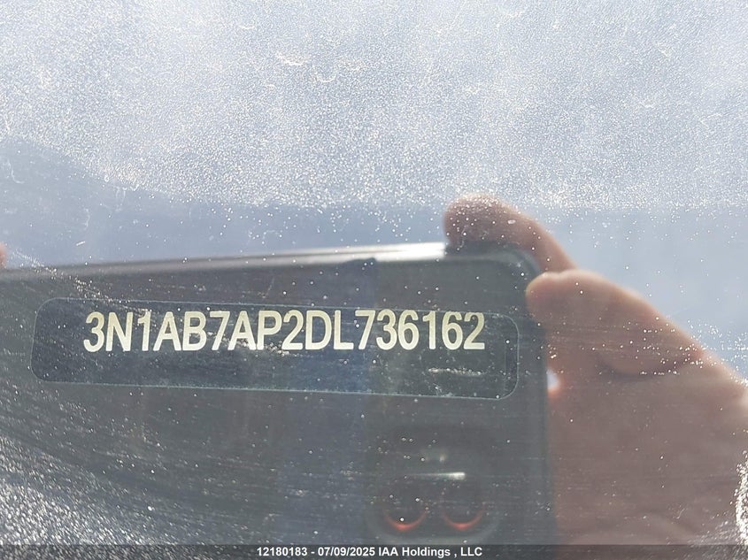 2013 Nissan Sentra VIN: 3N1AB7AP2DL736162 Lot: 12180183
