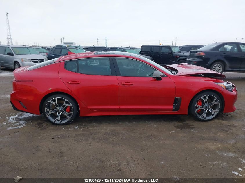 2021 Kia Stinger VIN: KNAE35LCXM6096302 Lot: 12180429