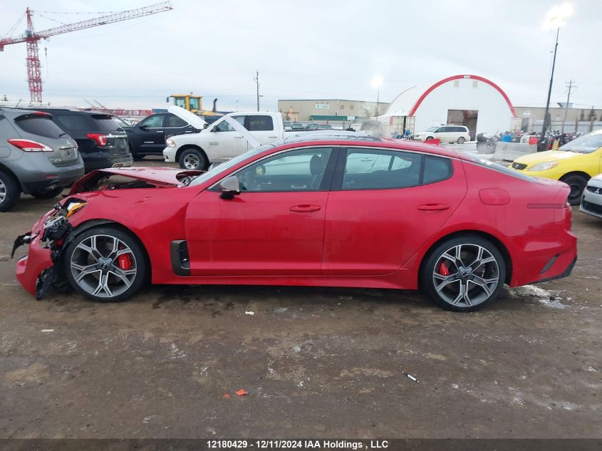 2021 Kia Stinger VIN: KNAE35LCXM6096302 Lot: 12180429