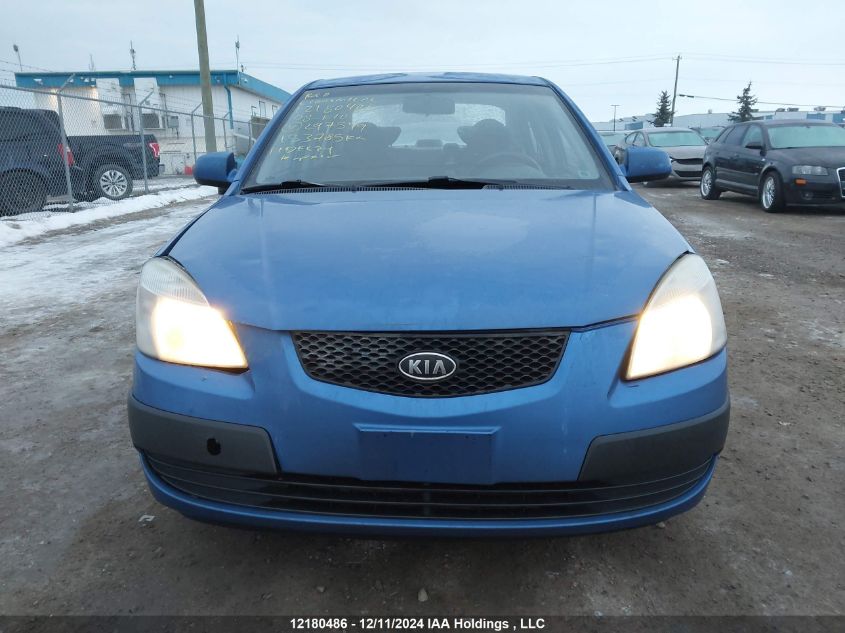 2008 Kia Rio VIN: KNADE123086297549 Lot: 12180486