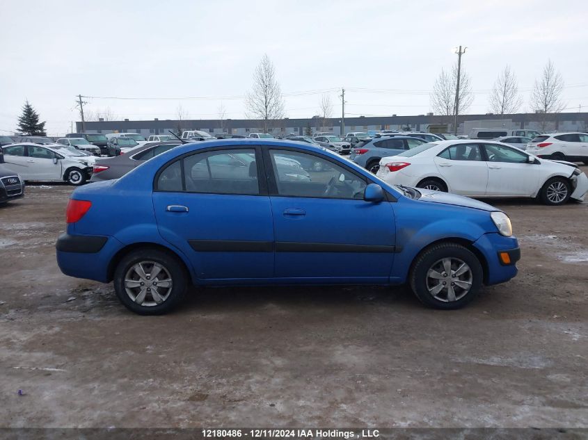 2008 Kia Rio VIN: KNADE123086297549 Lot: 12180486