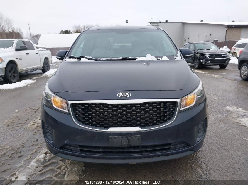 2016 Kia Sedona VIN: KNDMB5C18G6104742 Lot: 12181299