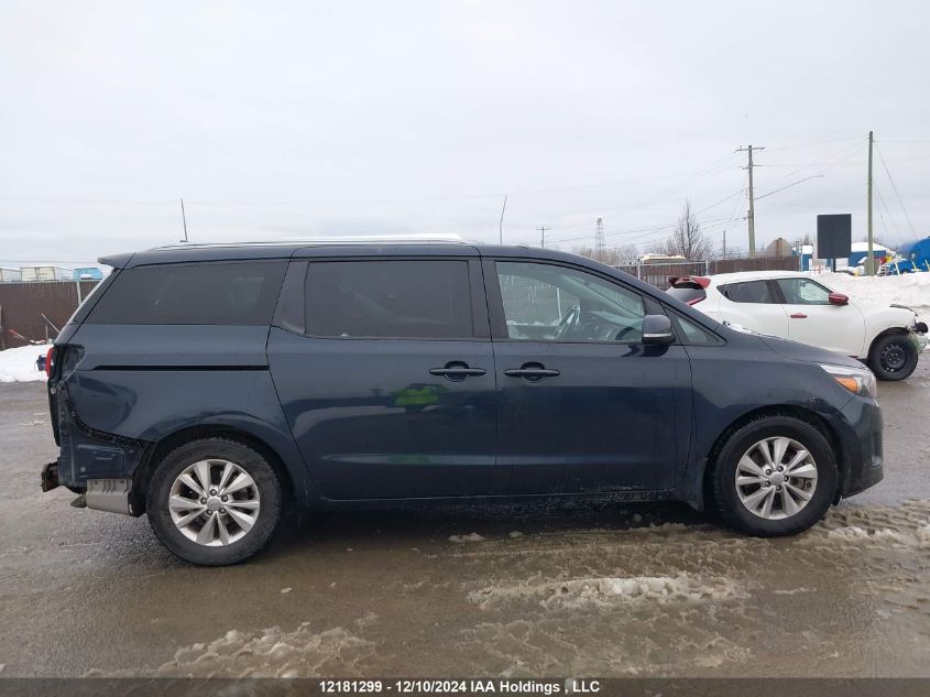 2016 Kia Sedona VIN: KNDMB5C18G6104742 Lot: 12181299