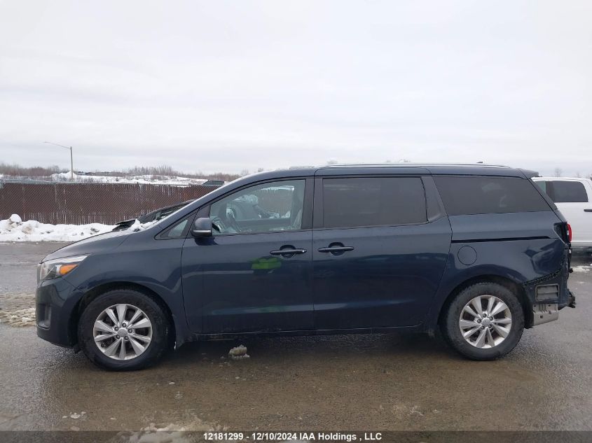 2016 Kia Sedona VIN: KNDMB5C18G6104742 Lot: 12181299