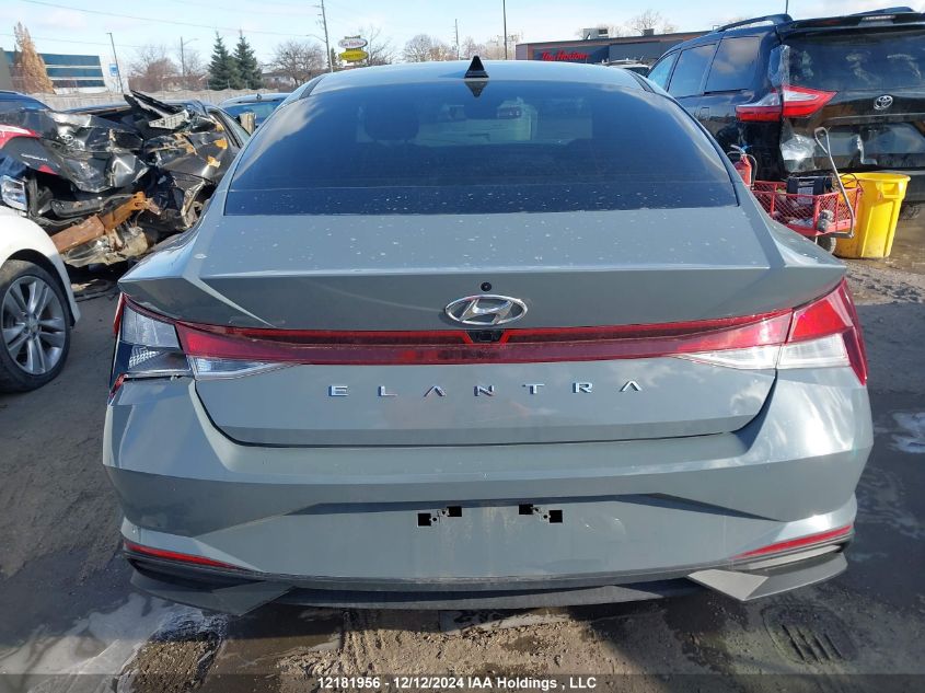 2022 Hyundai Elantra Preferred Ivt VIN: KMHLM4AG7NU323087 Lot: 12181956