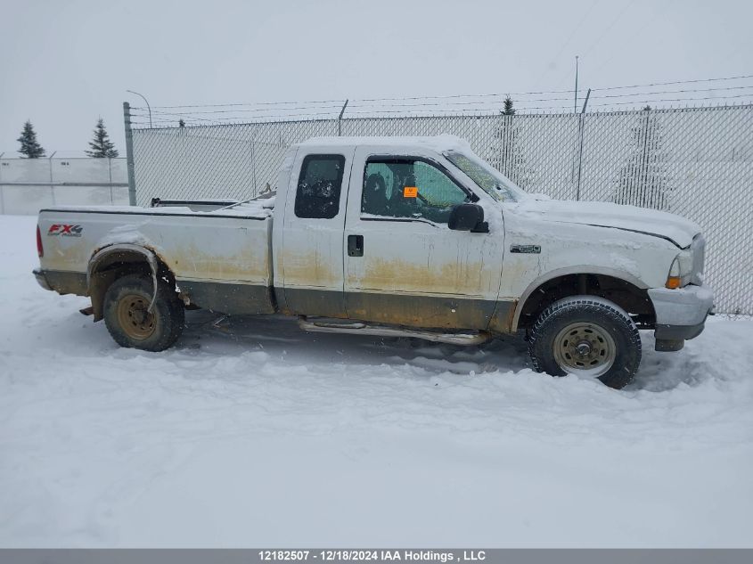 2004 Ford F250 Super Duty VIN: 1FTNX21L74ED43094 Lot: 12182507