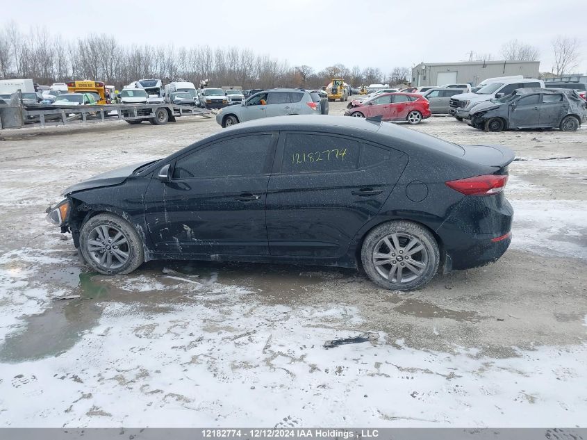 2017 Hyundai Elantra Se/Value/Limited VIN: KMHD84LF9HU420633 Lot: 12182774