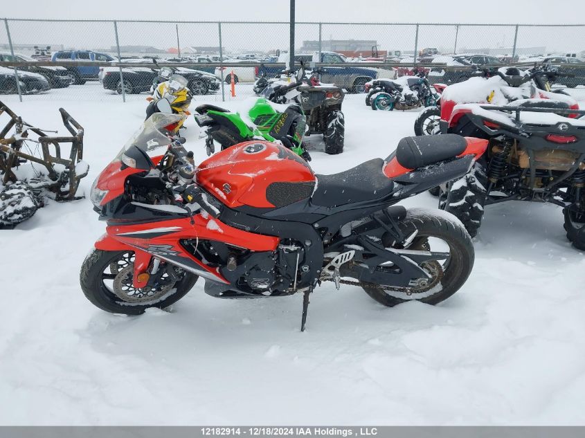 2009 Suzuki Gsx-R600 VIN: JS1GN7EA692102067 Lot: 12182914